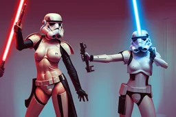 stripper Hip Hop trooper star wars by pontormo