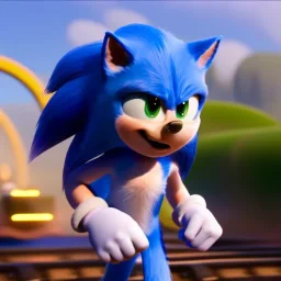 sonic races the subway