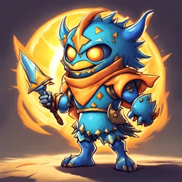 Sunshine Knight Jeffrey in monster art style