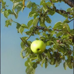 turtle and apple tree