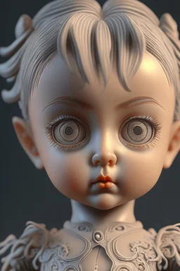 3d doll thinking expression, hyper-realistic, not exaggerated, Meticulously intricate perfectly symmetrical extremely detailed, full body and face, dramatic pose, portrait, pixiv daily ranking, pixiv, extreme depth of field, artstation, spectacular details, volumetric lighting, masterpiece, cinematic, Hollywood production, 8k resolution, high definition, max octane render, vivid colors, max resolution, unreal engine , max perfectionism, realistic composition, professional photography, max focus,