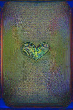 the silent heart of nonlinear wisdom; Neo-surrealistic Optical Art