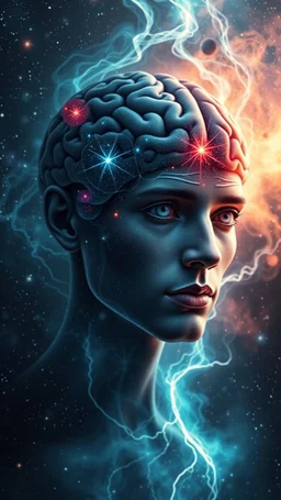 I m only human with a brain and soul in the universe