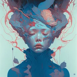 portrait of illussion by james jean