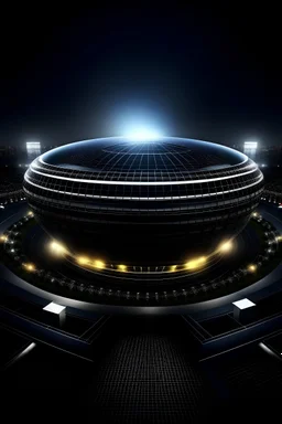 sepak bola modern dengan stadion