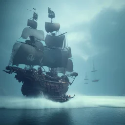 Pirate, unreal engine 5, octane render, ultra realistic, 3d, cinematic, cinema 4d, face focus, 3d render, cinematic lighting