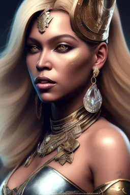 a Photorealistic dramatic hyperrealistic beyonce vikings paint,black hair, Crystal black eyes, elegant,Artgerm, Beautiful dynamic,shadows,Artstation,concept design art,Octane render,8