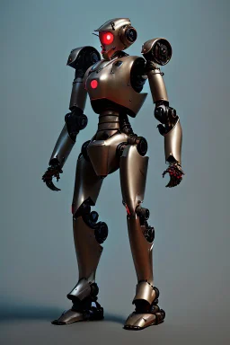 armor robot ai soldier mech dystopian scary gladiator predator