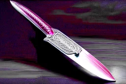 damask blade irish knife