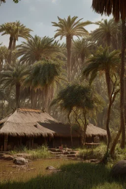 A photo taken from an african village "avengers", <character or scene>, kente, cinematic lighting --v 4 --q 2