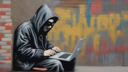 hacker by banksy