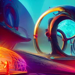 biomorphic Stargate morphed with electronic wiring and mixed with lighting, Nanopunk and Biopunk with cyberpunk look,golden hour,MTG,digital painting, wonderful ambient colors, art by Jarosław Jaśnikowski mixed with Sheila Martin mixed with Fletch mixed with Frank Sun mixed with Anna Dittmann mixed with Alena Aenami.