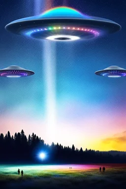 UFOS RAINBOWS