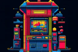 8bit arcade design