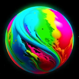 colorfull planet