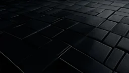 Gym floor tiles, black rubber, high detail, realistic, photorealistic