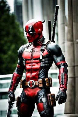 Cyborg Deadpool, photograph