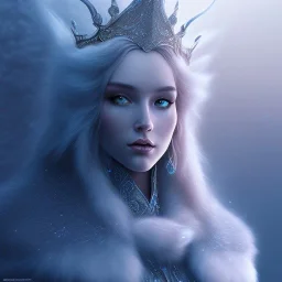 ice kingdom digital painting,a crystal - clear ice, majestic, ice fractal, Fantasy, Illustration,Character Design, magician