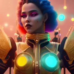 cosmic woman,highly detailed, hyper-detailed, beautifully color-coded, insane details, city scape ,Ultra realistic mad max scene. clown man, color smoke fog, waist up view, Wes Anderson style, happy, highly detailed, concept art, unreal engine 5, god rays, ray tracing, RTX, lumen lighting, ultra detail, volumetric lighting, 3d, finely drawn, high definition, high resolution.