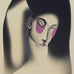 woman by dali