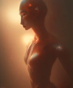 superhero, woman, photographer. oil on canvas, volumetric lighting, beksinski