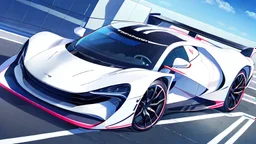 A Tesla's 'Model S Plaid' is racing at top speed, across the 'Area 51' facility in the USA. CINEMATIC. WIDE ANGLE LENS.