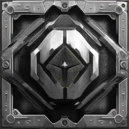 game texture beautiful dark reflective metal block