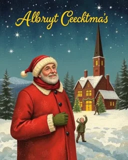 Albert Eckhout christmas greeting card