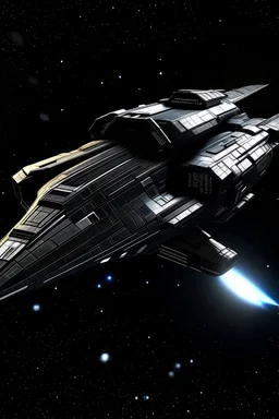 starfield ship, sleek enterprice