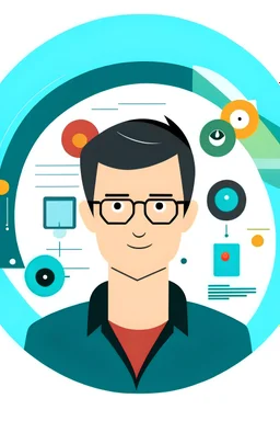 Using data from my profiles create a image of me