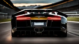 Lamborghini Murcielago 2024 ,Rear View, desktop wallpaper, 4K, Cinematic