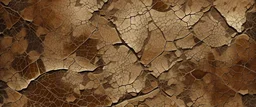 Worn brown marble or cracked concrete background (as an abstract brown vintage background). Generative AI.