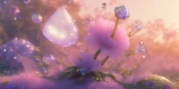 crystal subtle flower in a galactic ambiance beautiful fairy, transparent, delicate colors, in the foreground, full of details, smooth，soft light atmosphere, light effect，vaporwave colorful, concept art, smooth, extremely sharp detail, finely tuned detail, ultra high definition, 8 k, unreal engine 5, ultra sharp focus