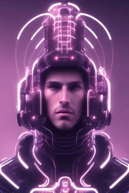 cyberpunk, head, men, portrai, tron