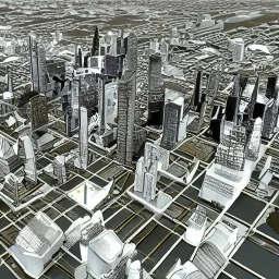 Future fake city