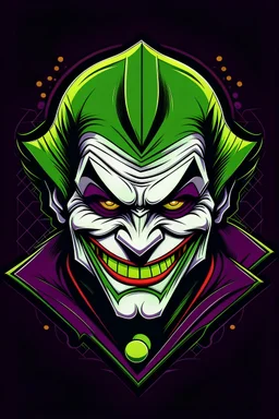 generate an art of joker stash bazar logo