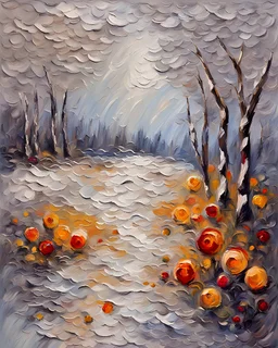 romantic-impressionism expressionist style oil painting,-impressionist impasto acrylic painting, thick layers of silver textured paint,ultra reality,bright colors,8k,thick white paint,silver and white,