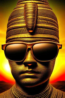 Pictures of pharaohs with sun glasses