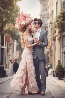 The dating square, fabulous style, romantic