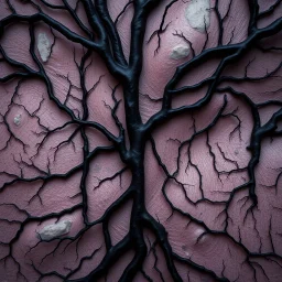 black vein, human veins, mixing together a lot of them, like a forest, big and small veins a lot of them