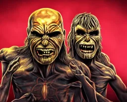 Portrait, 4k, Iron maiden