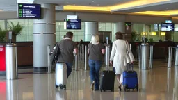 couple being denied access to airport exclusive lounge