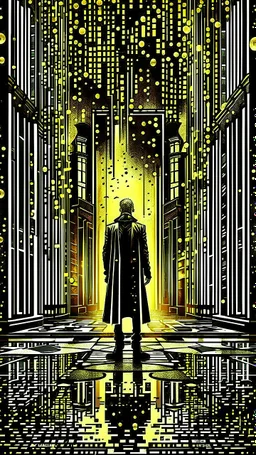 Old city ,minimalism,Abstract black and gold minimalism geometric surreal beautiful fashion portrait,splash art explosion,minimalist surreal surrounding background,surreal lonely depth,deep soul spirit,fantasy surreal geometry,flat,utopia,album art,cover art,album cover,cinematic,8k,epic movie still,sharp focus,by Gustav Klimt,pascal blanche,rutkowski,repin,artstation hyperrealism painting concept art of detailed character,design matte painting,leaf