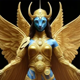 avatar , angel, tiguer patern, sf, intricate artwork masterpiece, ominous, matte painting movie poster, golden ratio, trending on cgsociety, intricate, epic, trending on artstation, by artgerm, h. r. giger and beksinski, highly detailed, vibrant, production cinematic character render, ultra high quality model