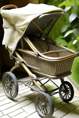 Vintage pram, year 50