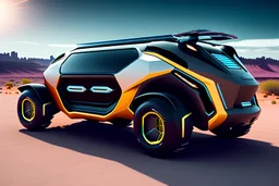 sci-fi energy creation machine that upgrades vehicles