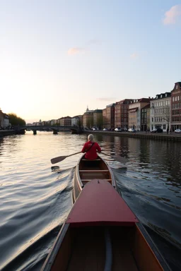 som en kanot i göta kanal glider jag fram på din kropp