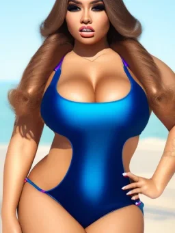 curvy-latina-in-swimsuit-posing