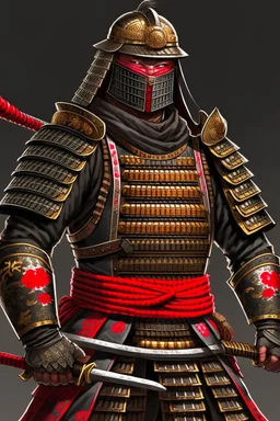 armored samurai mercenary