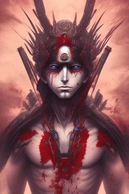 High resolution, Itachi red eyes